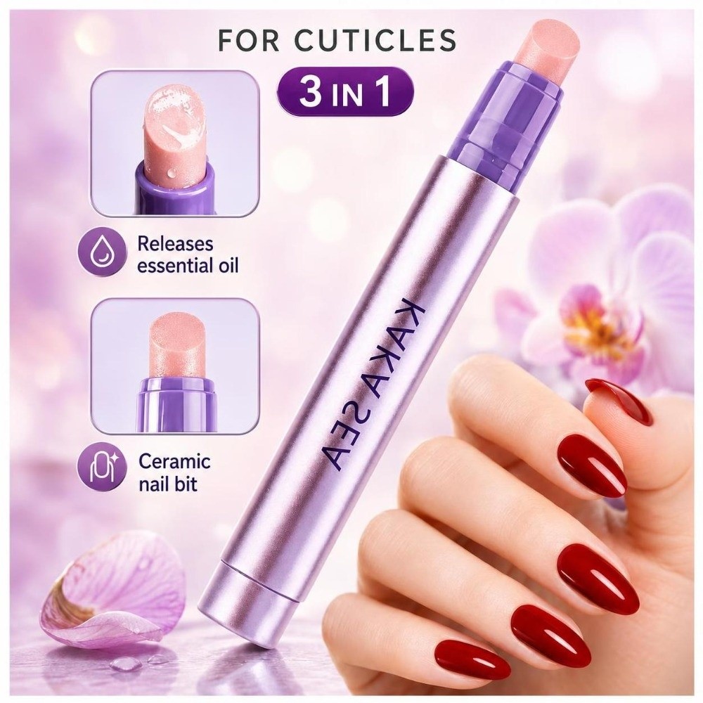 Cuticle Oil Pen - 3-in-1 디자인 큐티클 오일 펜 영양