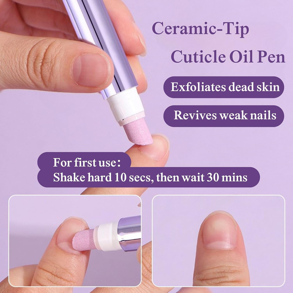 3개입 3-in-1 네일 케어 에센셜 오일 펜, 각질  - Cuticle Oil Pen 리뷰 및 가격