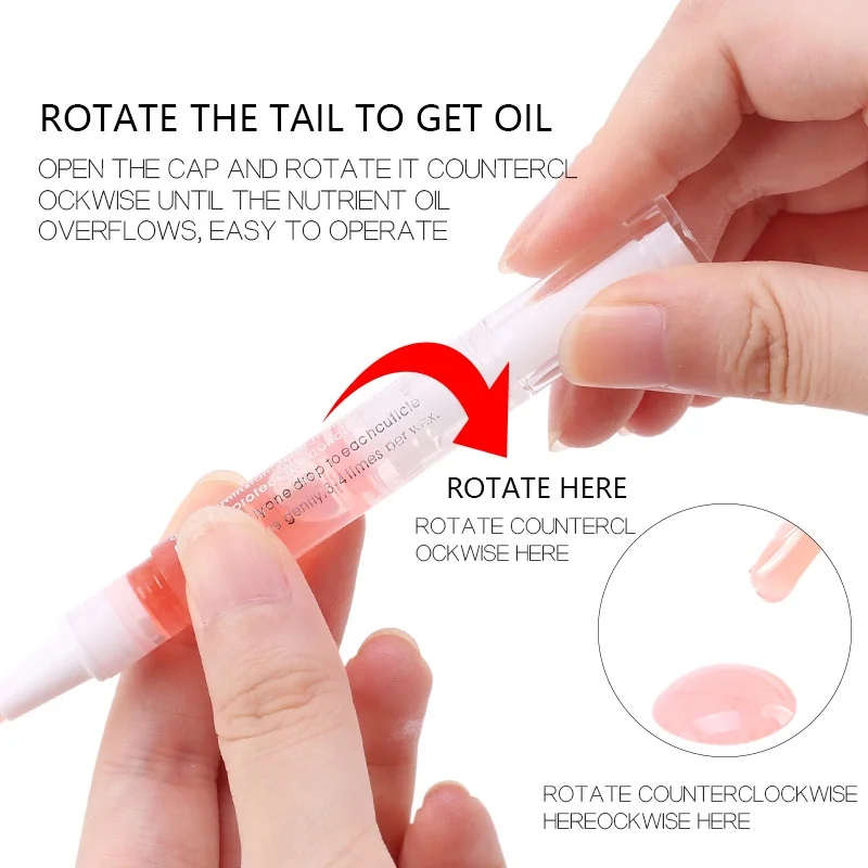 큐티클 오일 펜 젤 네일 영양 광택제, 손톱 트리트먼트 - Cuticle Oil Pen 리뷰 및 가격